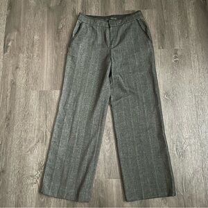 Zara Grey knit Wide Leg Trousers (M)